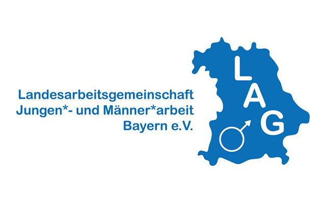 Logo Landesarbeitsgemeinschaft Jugen*- und Männer*arbeit Bayern e. V.